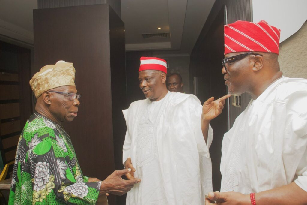 Peter Obi celebrates Obasanjo at 89