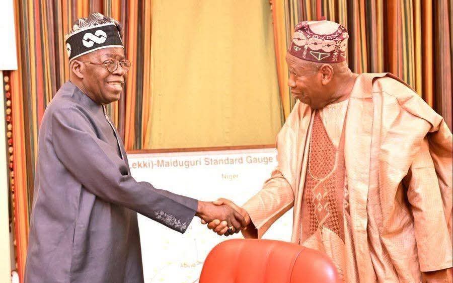 President-bola-tinubu-in-a-handshake-with-abdullahi-ganduje
