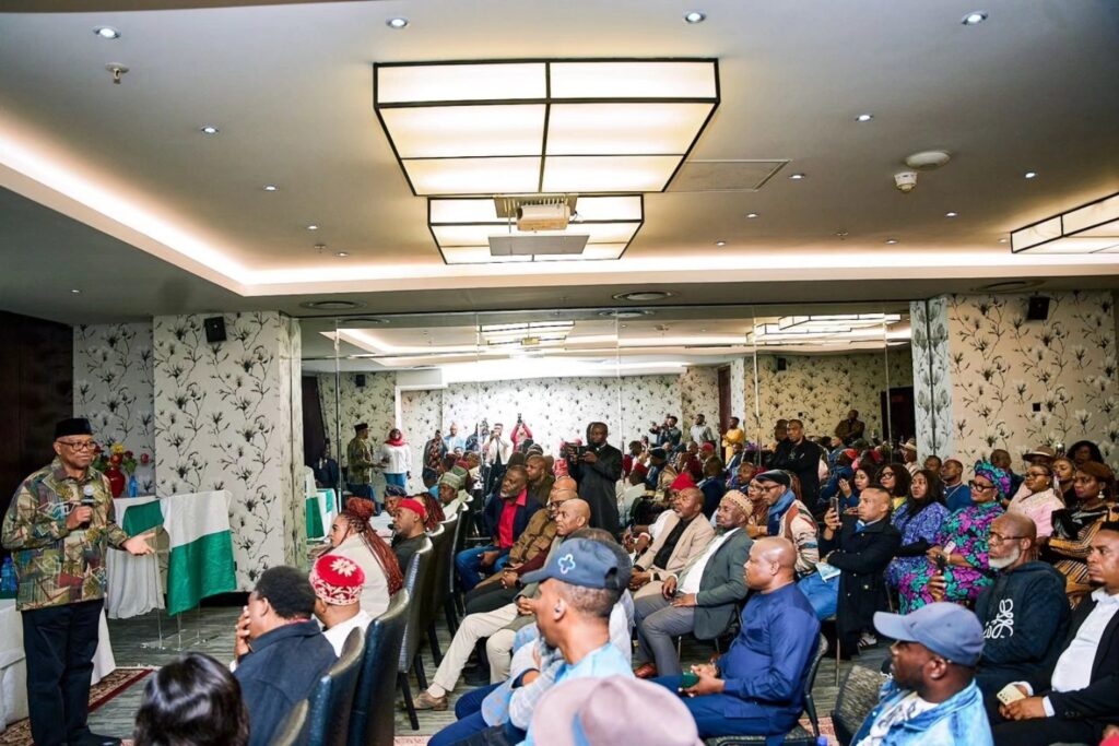 Peter Obi in CapeTown