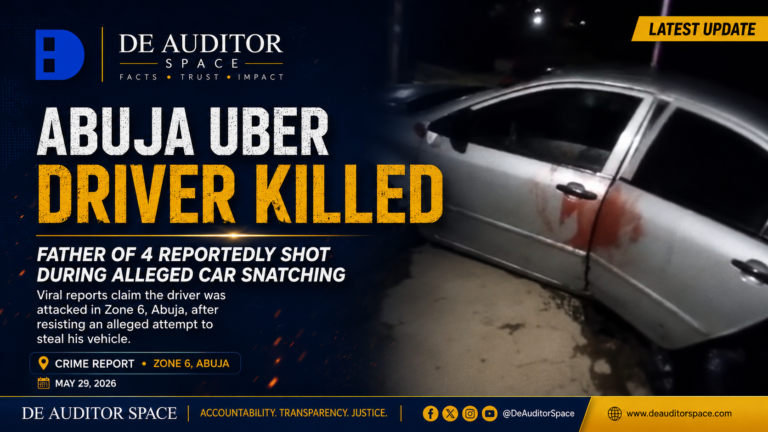Abuja Uber driver killing report in Zone 6