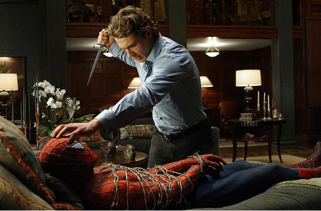 Screenshot 20260513 142326 De Auditor Space Franco starred in blockbusters like the 2002 Spider Man and 2004 Spider Man 2 pictured in a still before the scandal derailed his Hollywood career